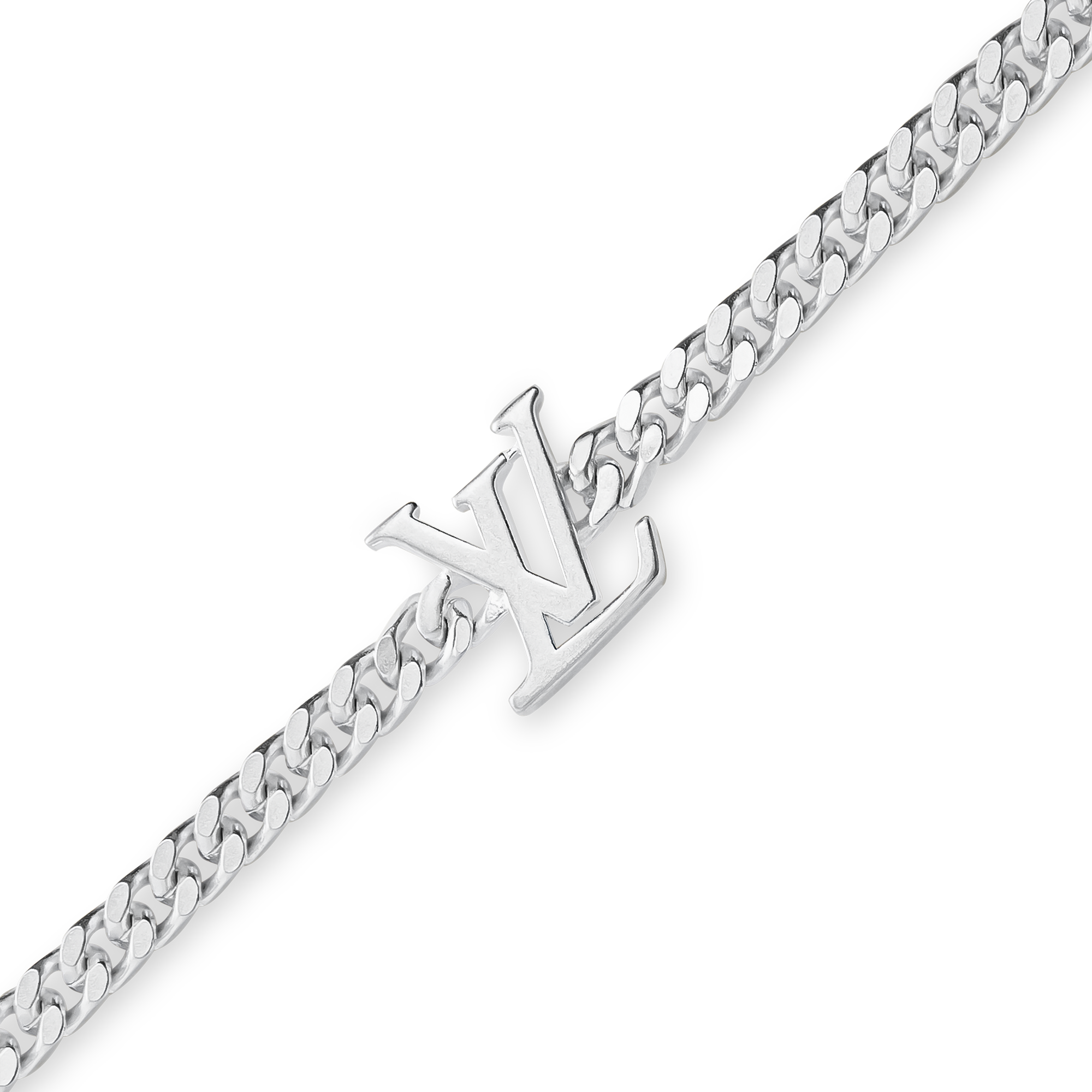 LV Spike Bracelet . - Luxury Fashion Jewellery - M1520A Silver